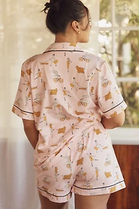 BedHead PJs Plus Classic Shorty Pajama Set