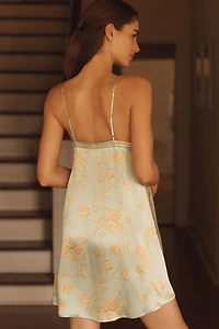 BedHead PJs Royal Rose Silk Chemise