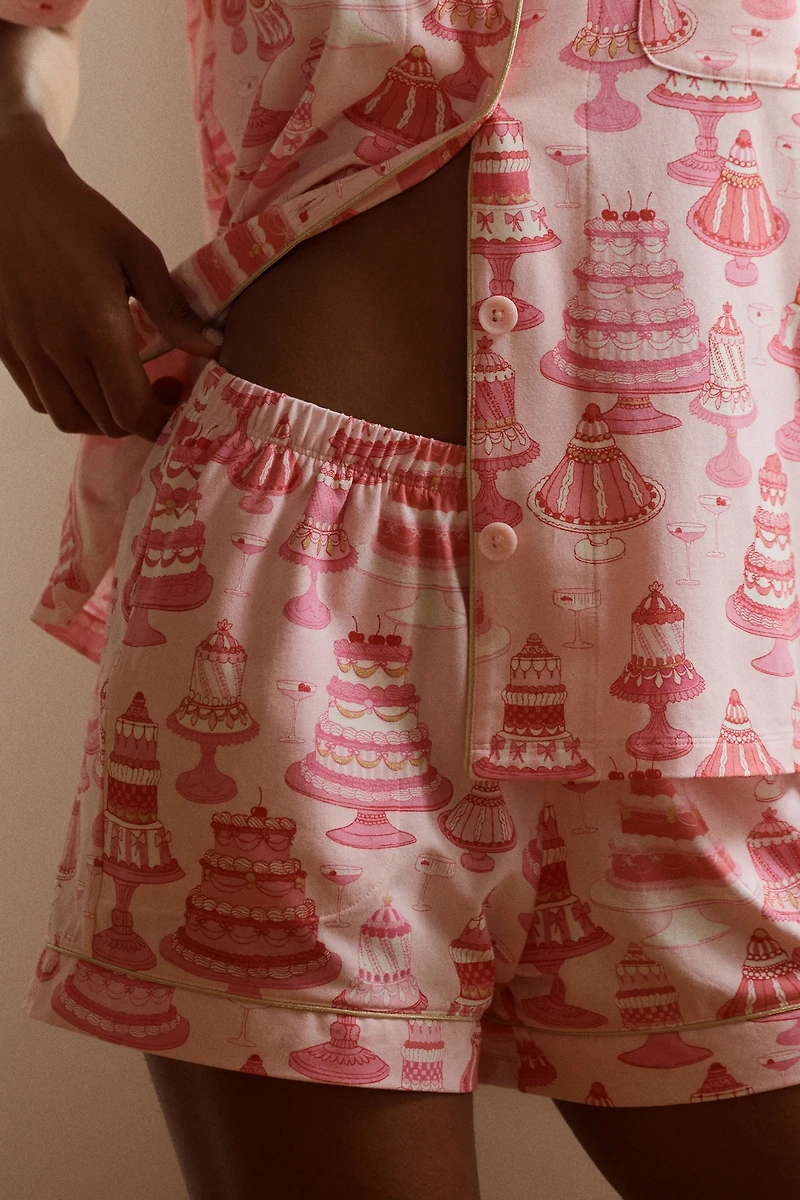 BedHead PJs Cake Shop Shorty Pajama Set