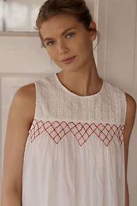 Damson Madder Ambrose Cotton Midi Dress