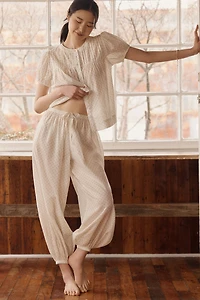 Damson Madder Meadow Cotton Balloon Pants