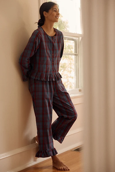 TBCo 100% Cotton Plaid Pajama Set