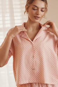 Papinelle Anais Short-Sleeve Shirt & Boxers Pajama Set