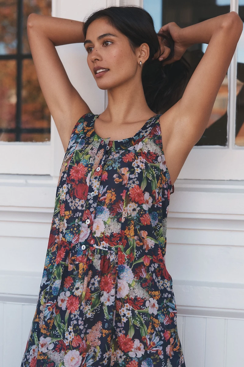 Papinelle Holly Panel Front Maxi Nightgown