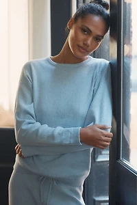 Papinelle Cozy Pointelle Long-Sleeve Top & Jogger Pants Set