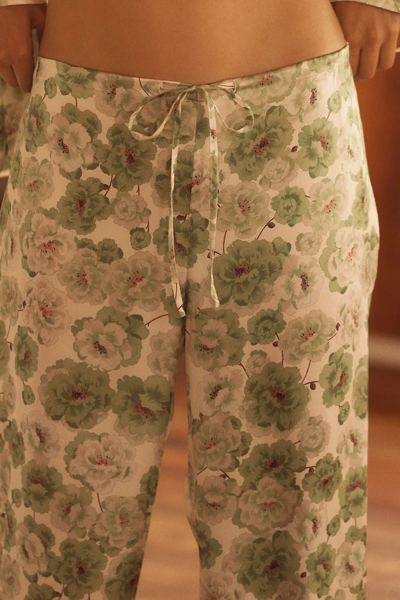 Papinelle Florence Silk Full-Length Pajama Set