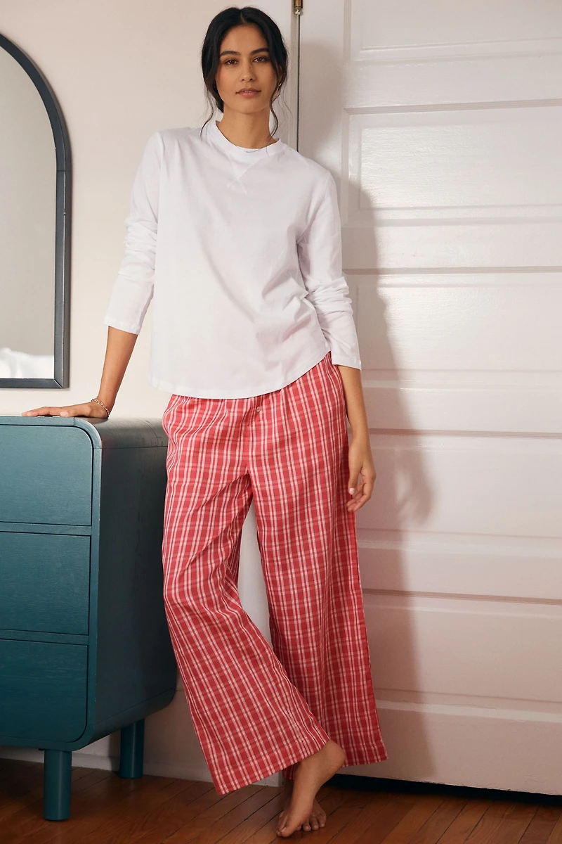 Papinelle Holiday Plaid Pajama Pants