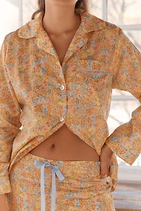 Papinelle Cotton Sateen Carly Floral Pajama Set