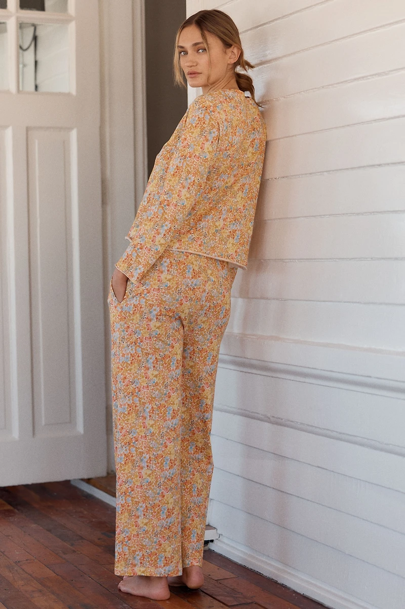Papinelle Cotton Carly Knit Boxy Pajama Set