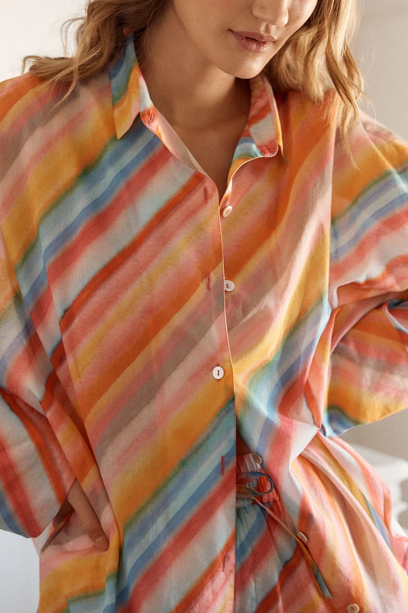 Papinelle Cotton Sophie Stripe Pajama Set