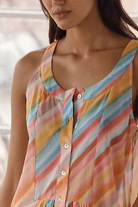 Papinelle Cotton Sophie Stripe Midi Dress