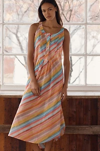 Papinelle Cotton Sophie Stripe Midi Dress