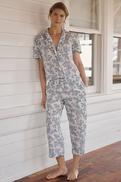 Papinelle Nostalgia Crop Pajama Set