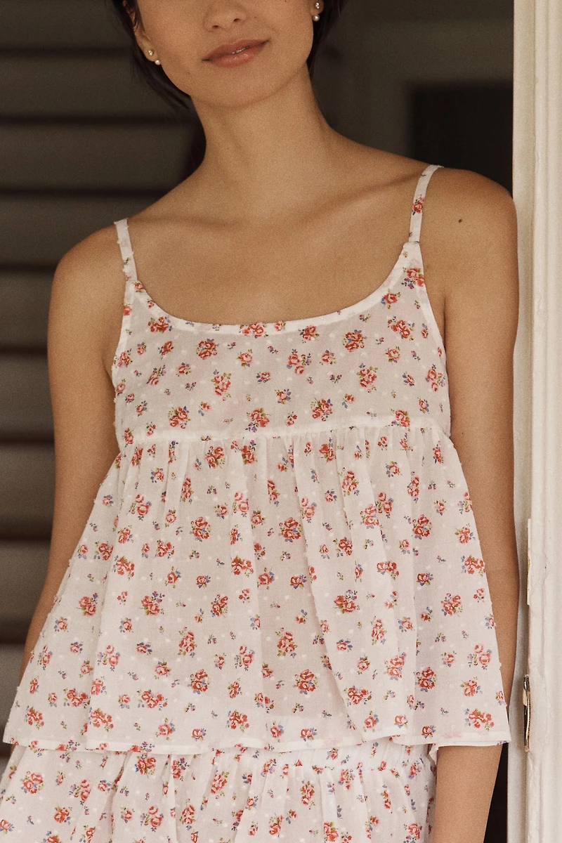 Papinelle Swiss Dot 100% Cotton Pajama Set