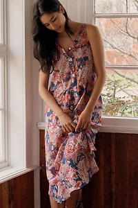 Papinelle Ella Cotton-Silk Maxi Nightie