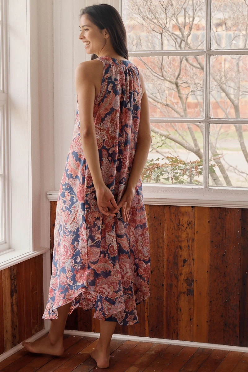 Papinelle Ella Cotton-Silk Maxi Nightie
