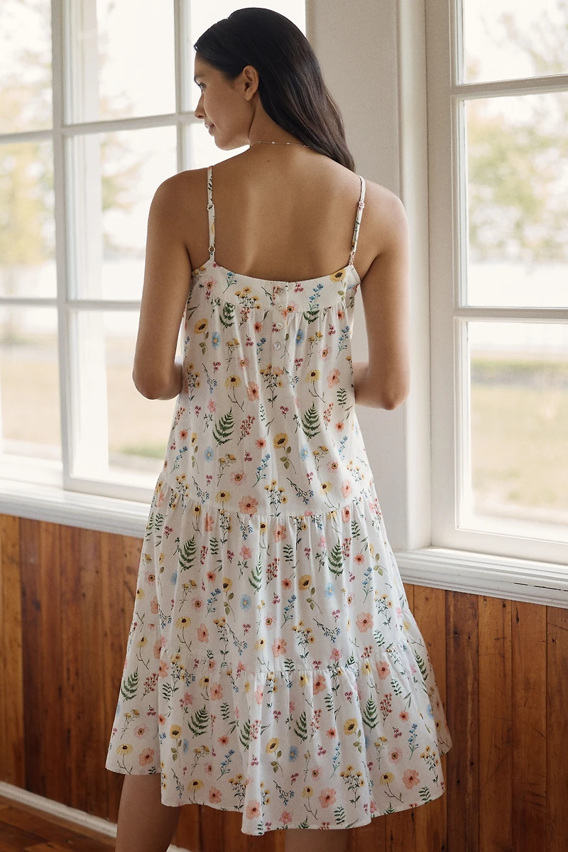 Papinelle Elodie 100% Cotton Sateen Nightie