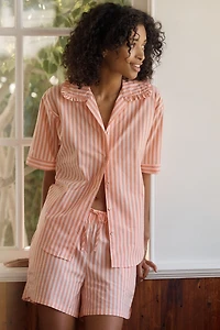 Papinelle Butterscotch 100% Cotton Poplin Pajama Set