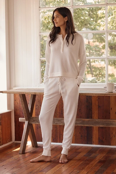 Papinelle Super Soft Waffle Pajama Set