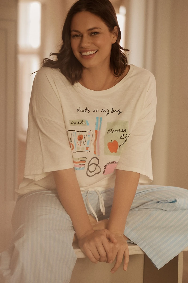 Phthalo Ruth x LyreBird Oversized Graphic Tee