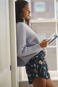 LyreBird Flannel Boxer Shorts