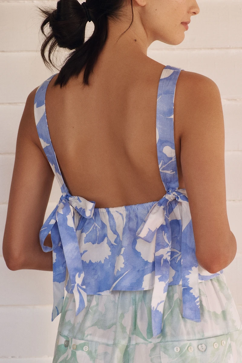 LyreBird Cotton Apron Top