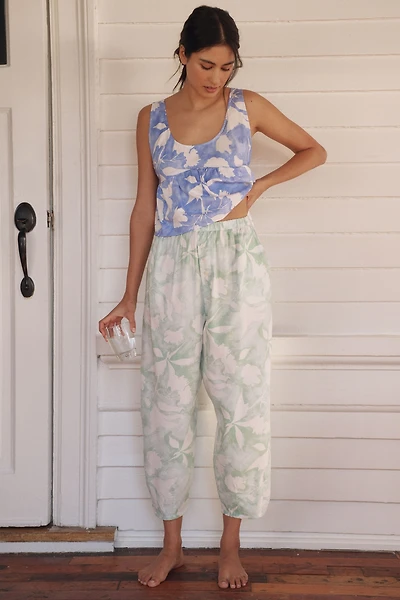 LyreBird Barrel Cotton Pull-On Pants