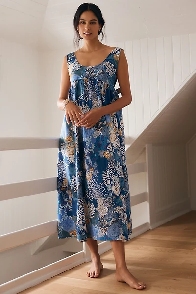 LyreBird Midi Apron Dress