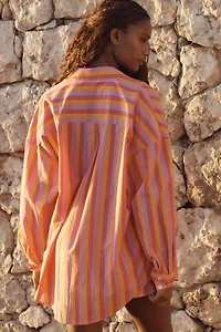 LSPACE Santa Cruz Cotton Buttondown Tunic