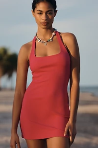 LSPACE Samantha Sleeveless Rib Mini Dress