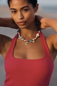 LSPACE Samantha Sleeveless Rib Mini Dress