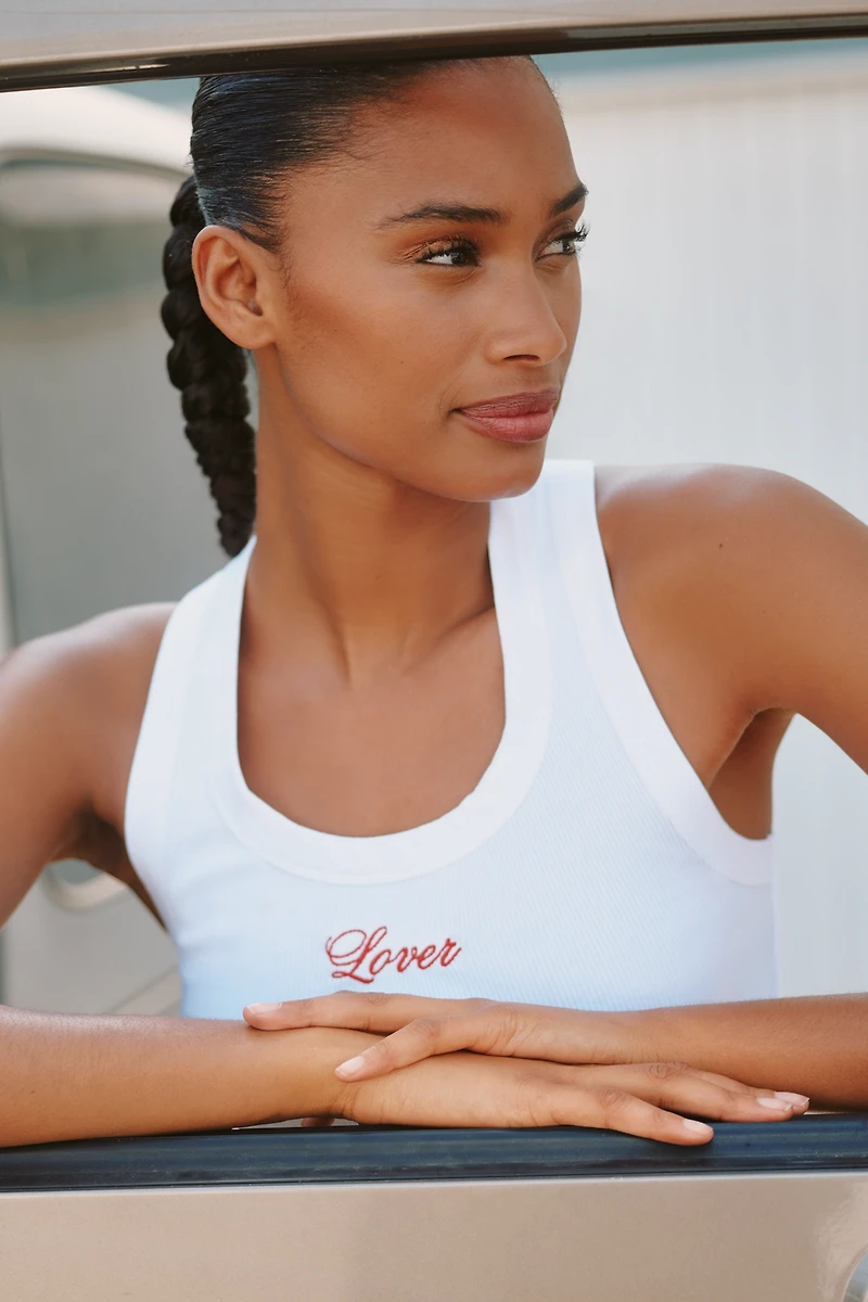 LSPACE Ash Micro Rib Tank