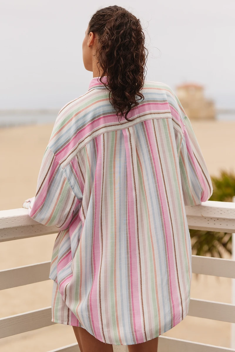 LSPACE Santa Cruz Cover-Up Tunic Shirt