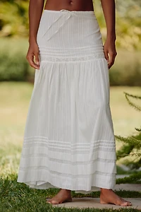 LSPACE Reia Lace Maxi Skirt
