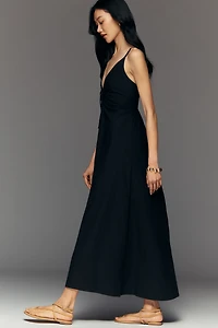 LSPACE Mabel Linen Blend Maxi Dress