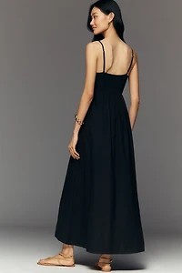 LSPACE Mabel Linen Blend Maxi Dress