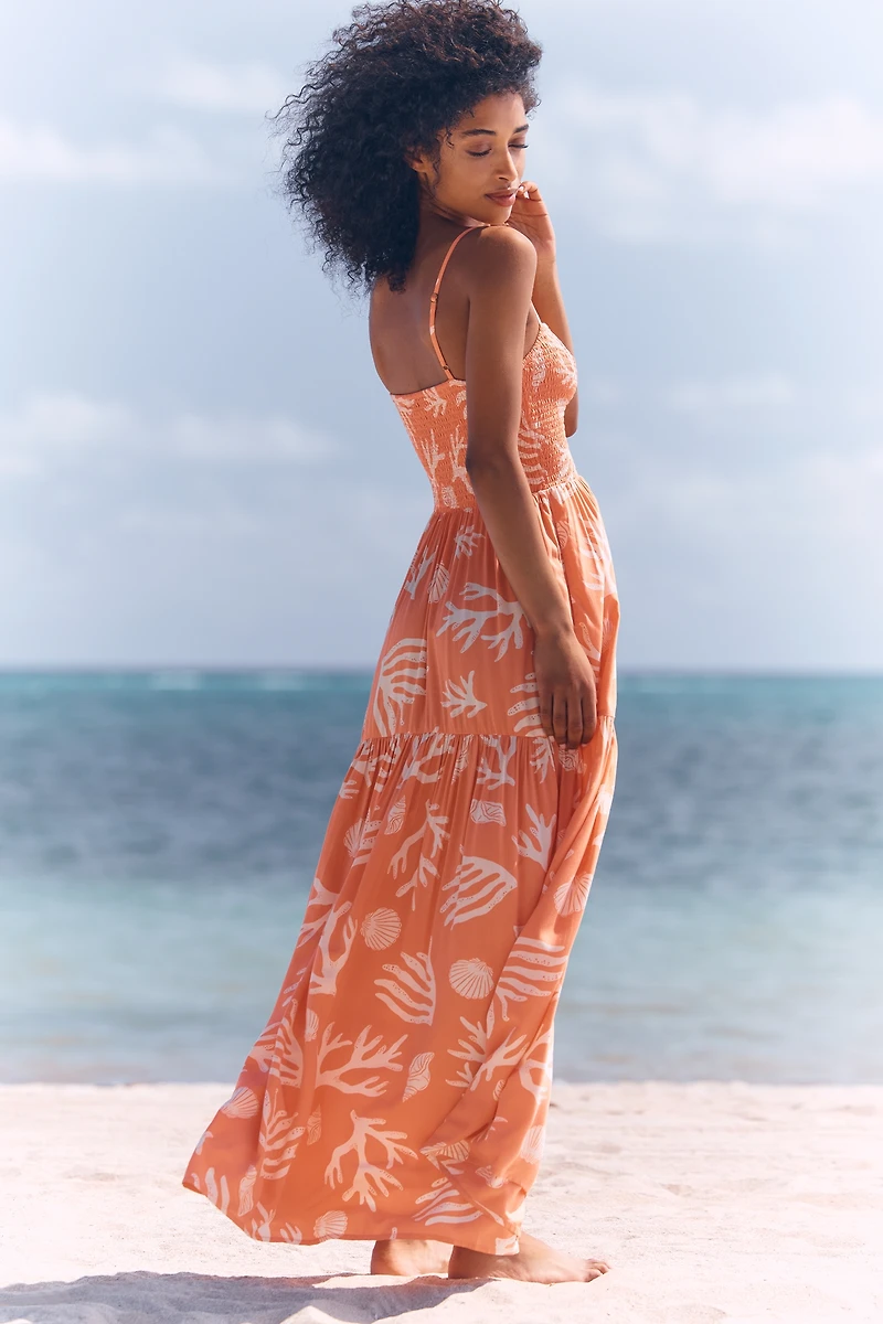 LSPACE Printed Mallorca Maxi Dress