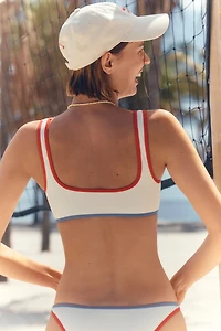 LSPACE Prince Scoop-Neck Bikini Top