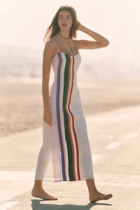 Cala de la Cruz Paloma Linen Maxi Dress