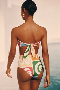 Cala de la Cruz x Anthropologie Elisa High-Waist Bikini Bottoms