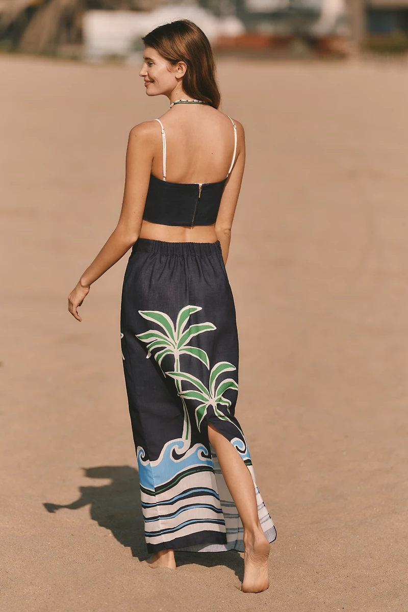 Cala de la Cruz x Anthropologie Magda Maxi Skirt