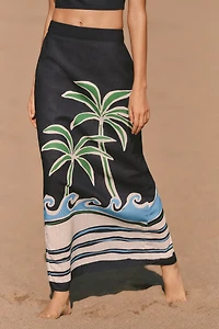 Cala de la Cruz x Anthropologie Magda Maxi Skirt