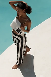 Cala de la Cruz Ariella Linen Top