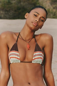 Frankies Bikinis Nick Triangle Bikini Top