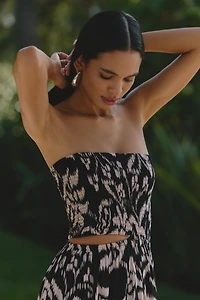 Tiare Hawaii Boracay Strapless Maxi Dress