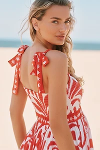 Beach Riot Cari Tie-Strap Maxi Dress