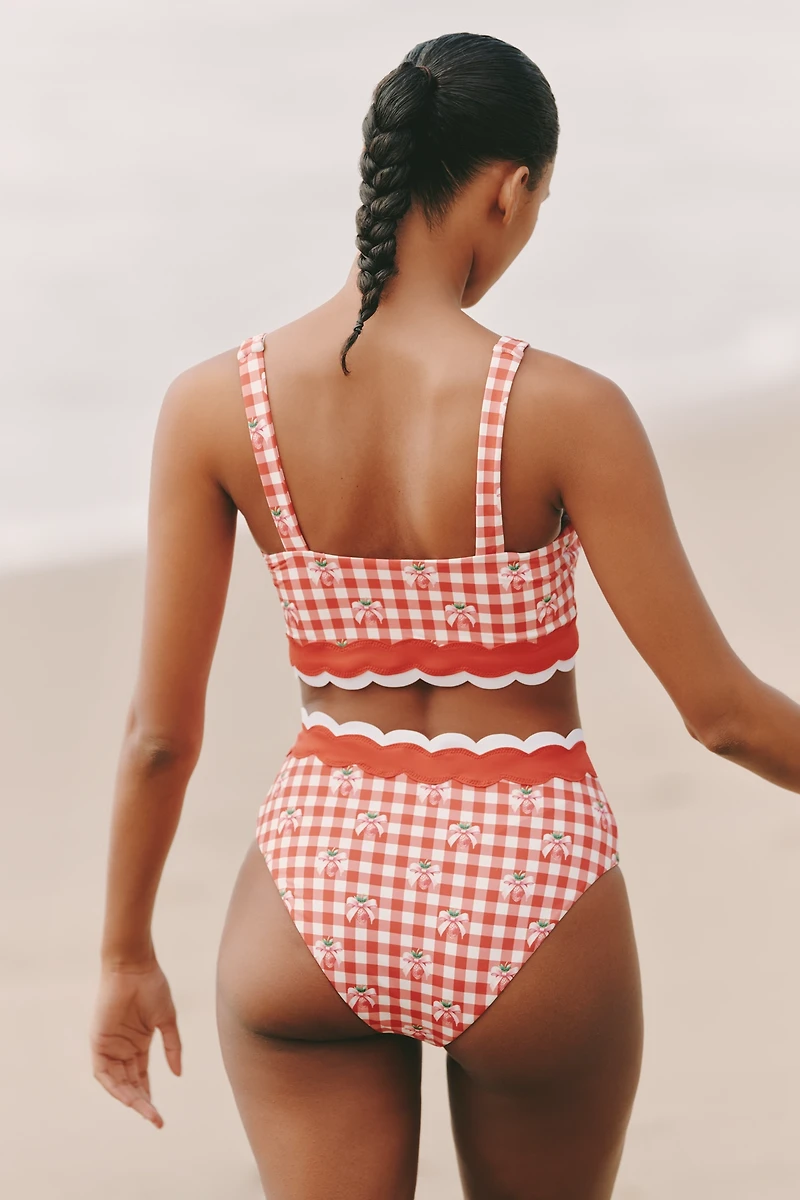 Beach Riot x Anthropologie Marin Swim Top