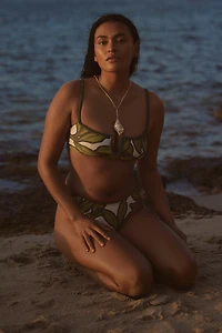 Celandine Tabia Braided Bralette Bikini Top