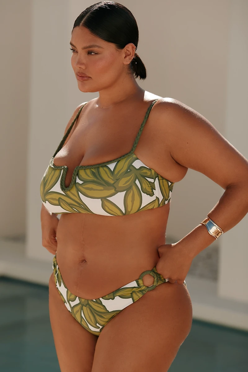Celandine Tabia Braided Bralette Bikini Top