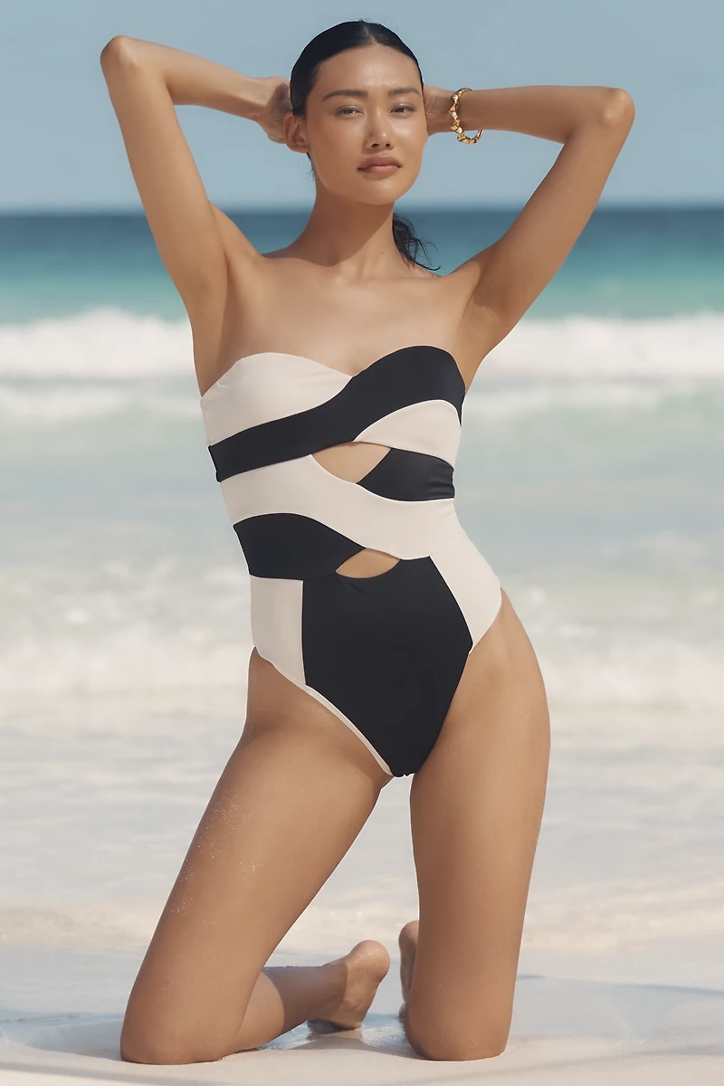 Celandine Leona Colorblock One-Piece Swimsuit